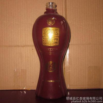【山東鄆城廠家定制高白料彩色噴涂玻璃酒瓶500ml裝白酒瓶 一斤裝養(yǎng)生酒保健酒瓶子】價(jià)格_廠家_圖片 -